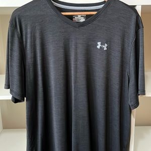 Under Armour Heat Gear T Shirt Men’s 2XL Charcoal